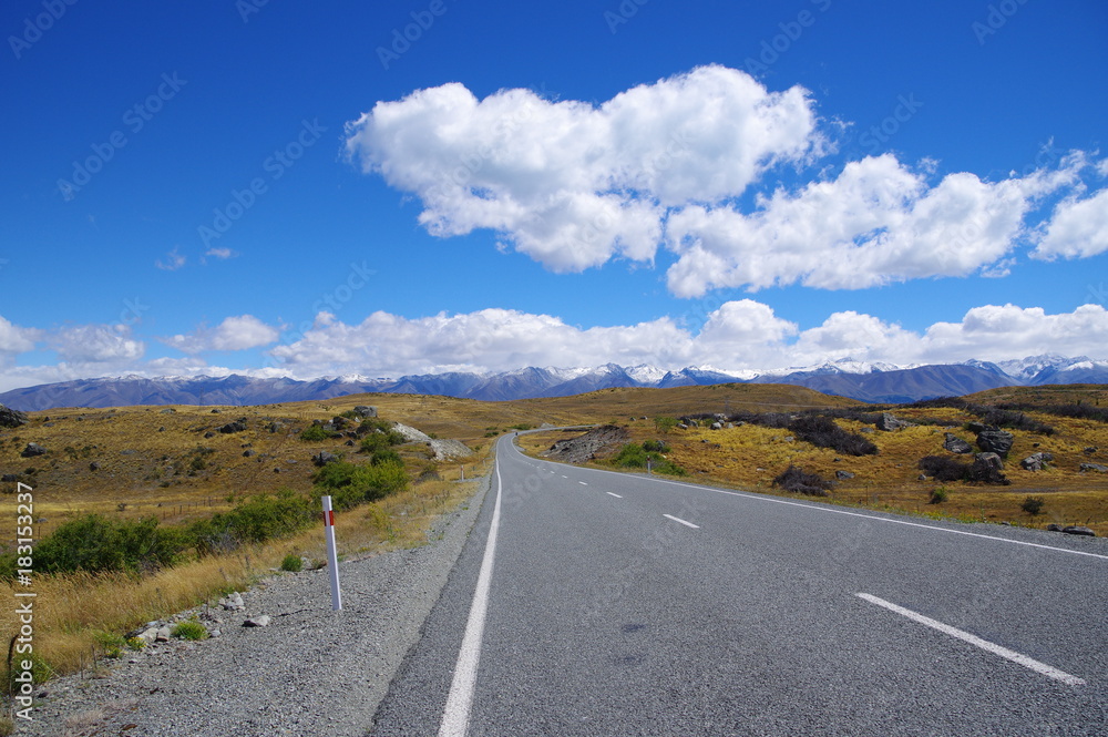 Drive in New Zealand (South island)