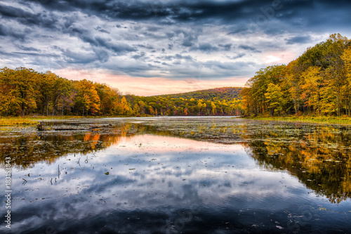 Fall foliage and colors, Seven Lakes, Upstate NY