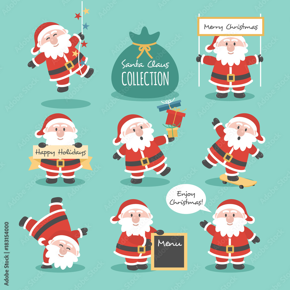Colección de Santa Claus Colección de Santa Claus