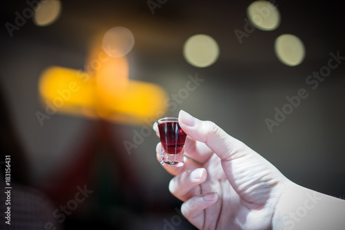 Billede på lærred holy communion