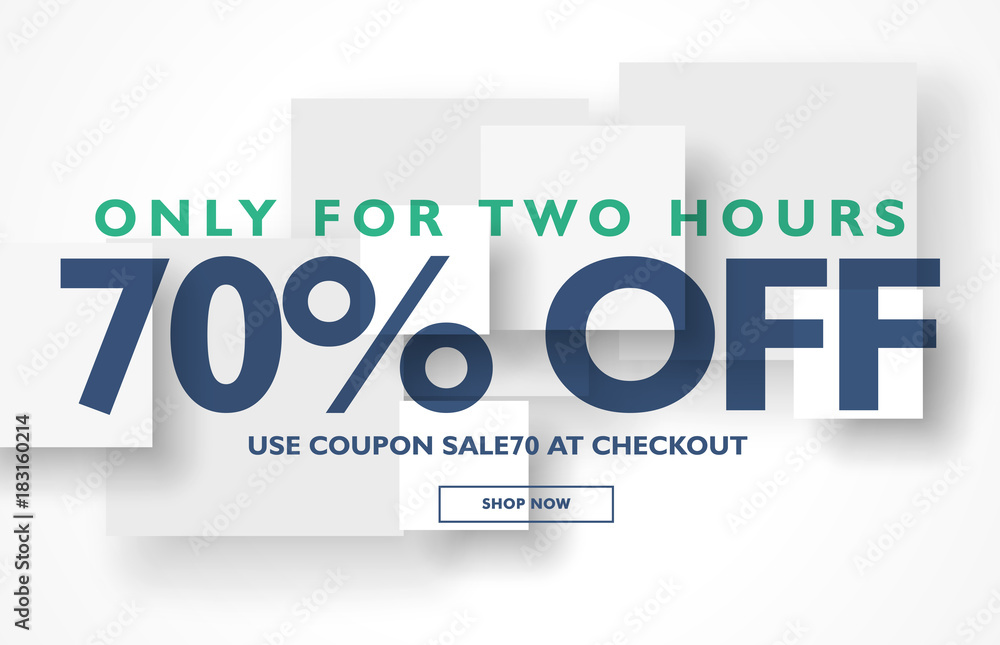 minimal sale discount voucher banner template design minimal sale discount voucher banner template design