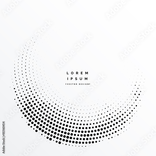 abstract halftone dots background design