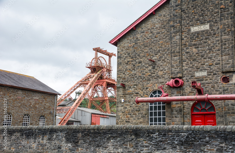 custom made wallpaper toronto digitalRhondda Heritage Park, Wales, UK