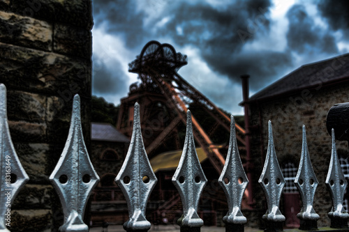 Wallpaper Mural Rhondda Heritage Park, Wales, UK Torontodigital.ca