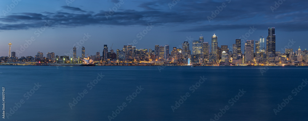 Panorama of Seattle's Skyline