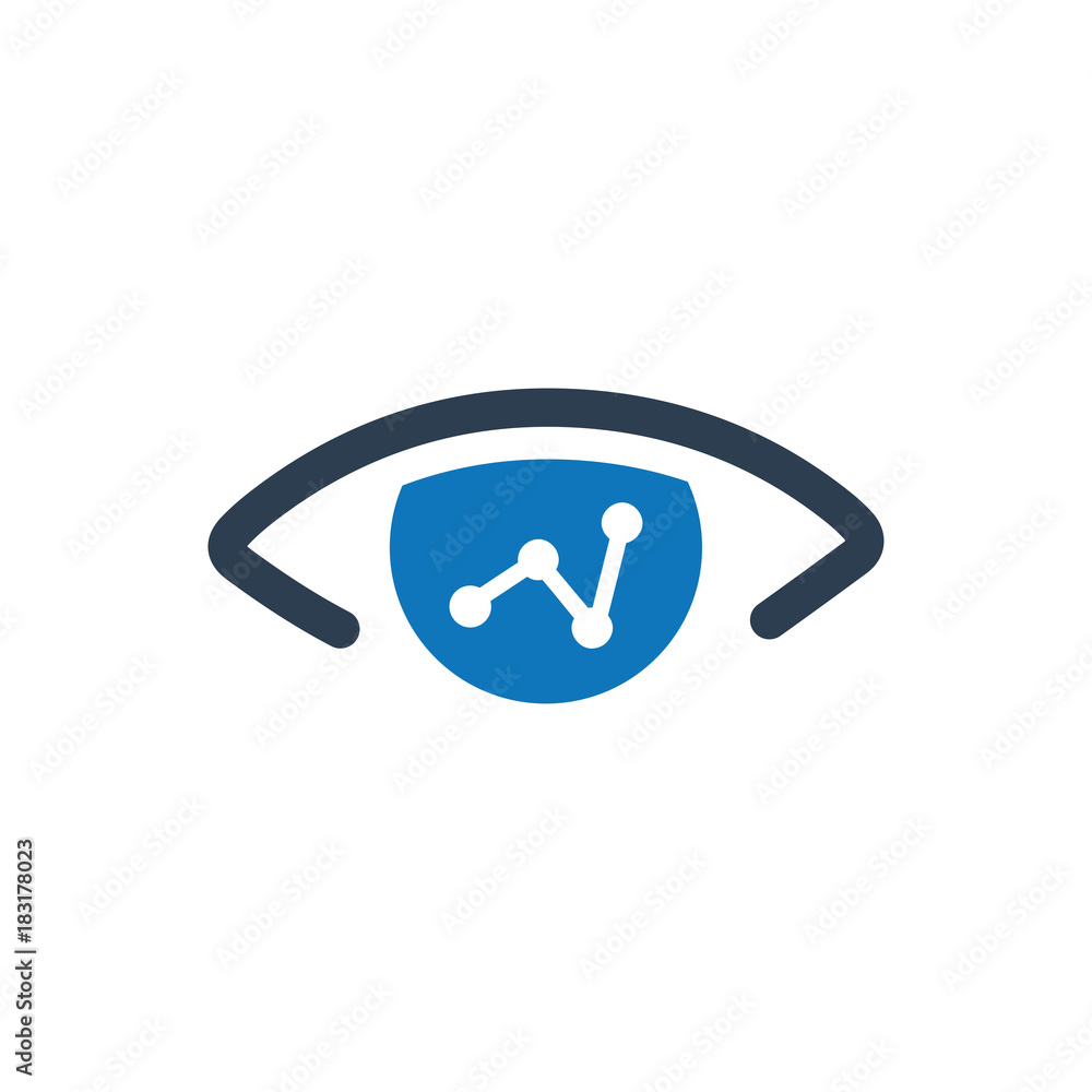 online advertising report Icon online advertising report Icon