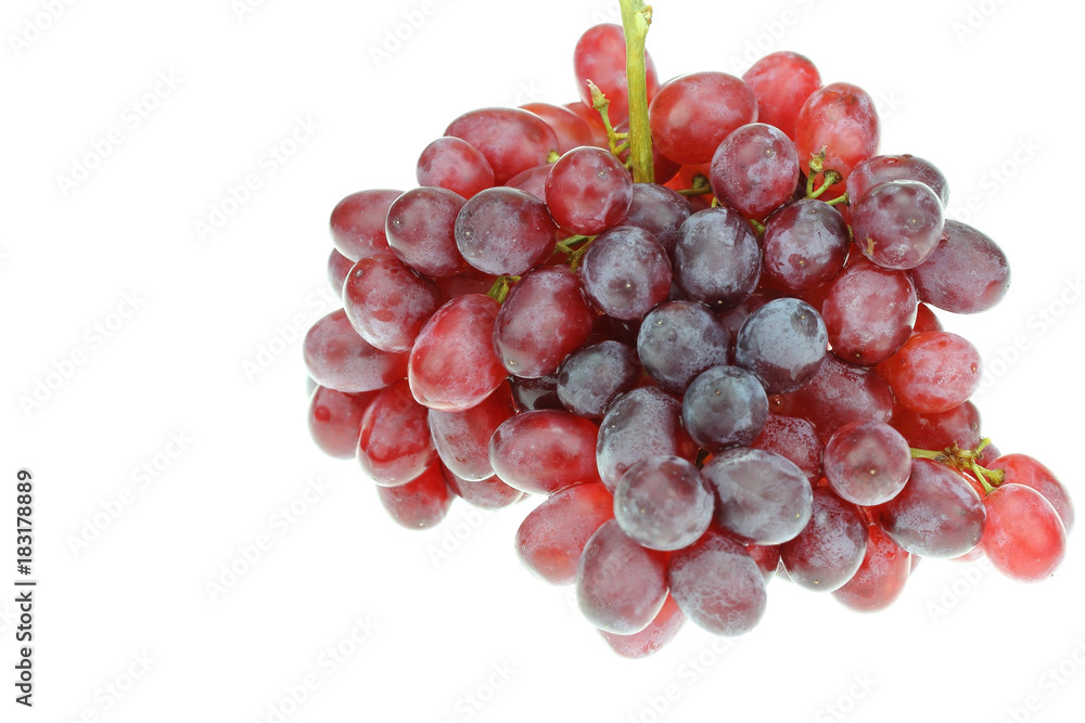 Fototapeta premium grape on white background