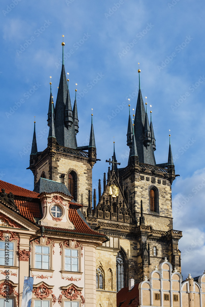 Historische Gebäude in Prag, Tschechien