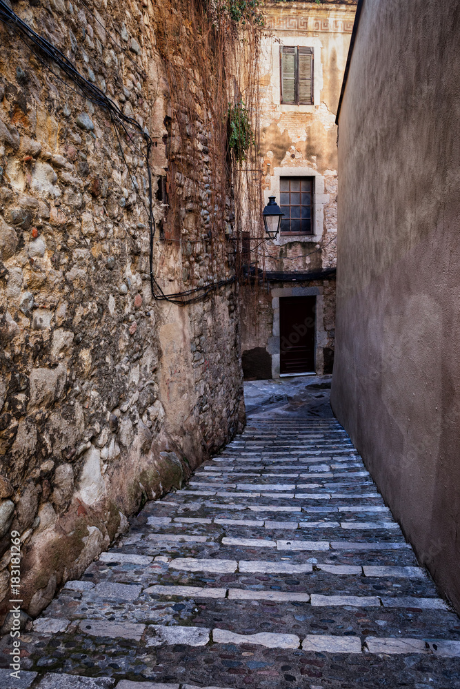 Old Jewish Quarter in Girona City