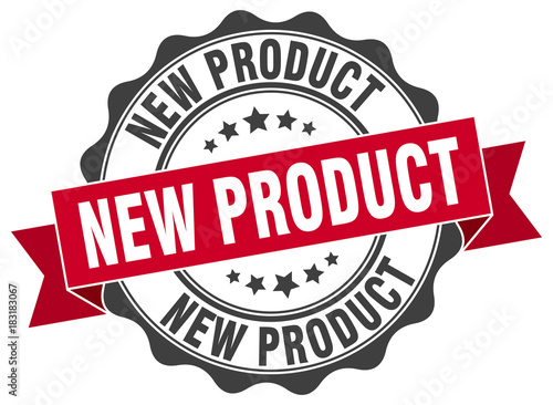 new product stamp. sign. seal