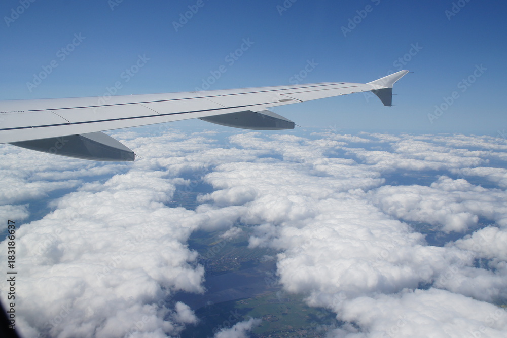 Obraz premium Flugzeug 