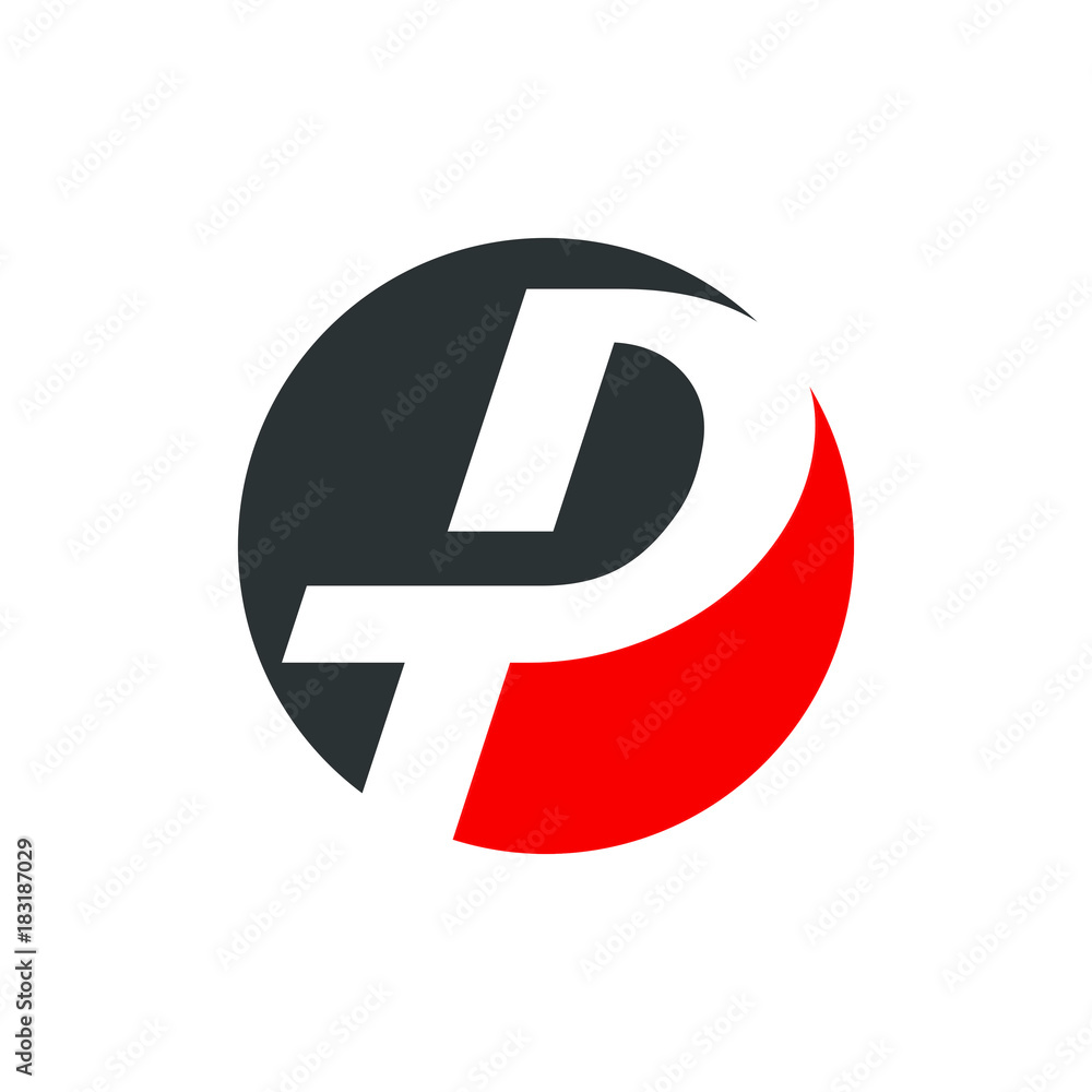 P Initial Letter Logo Vector P Initial Letter Logo Vector