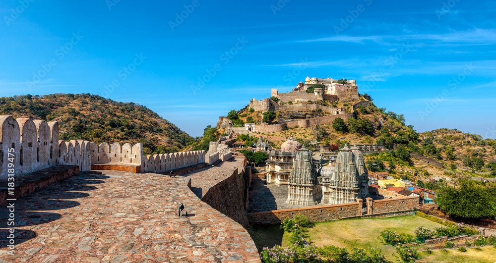 Kumbhalgarh fort, Rajasthan, India