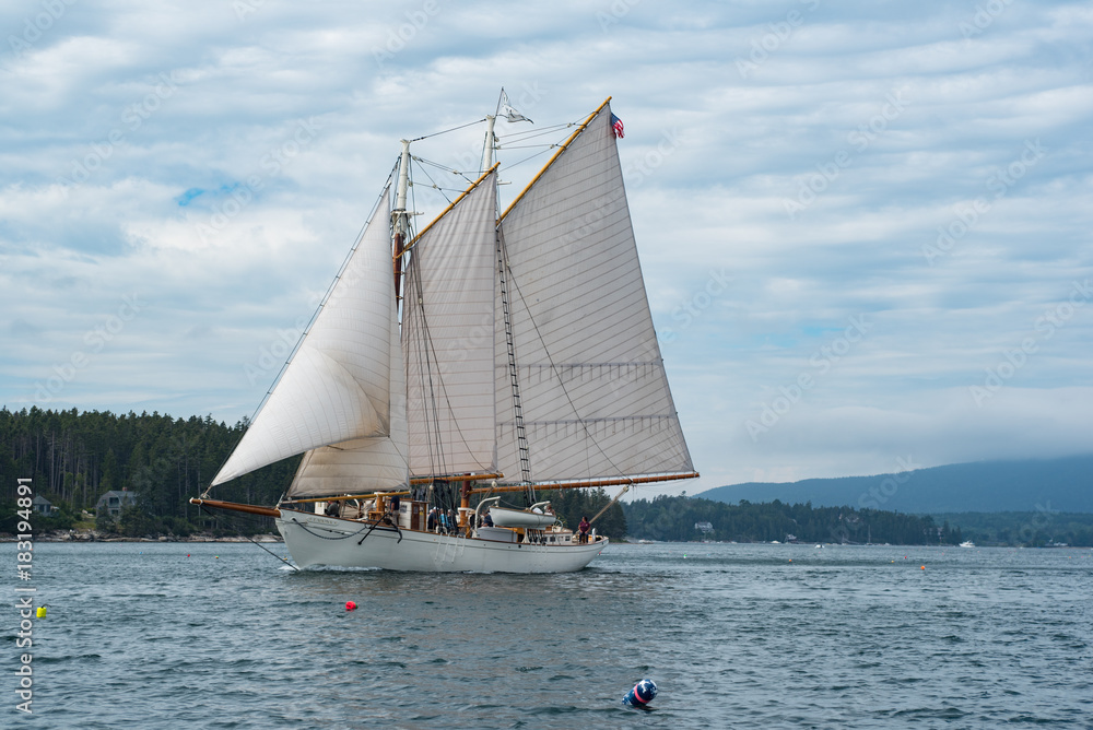 Fototapeta premium Boat on the Water