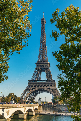 Tour Eiffel (Eiffel Tower) in Paris, France © XtravaganT
