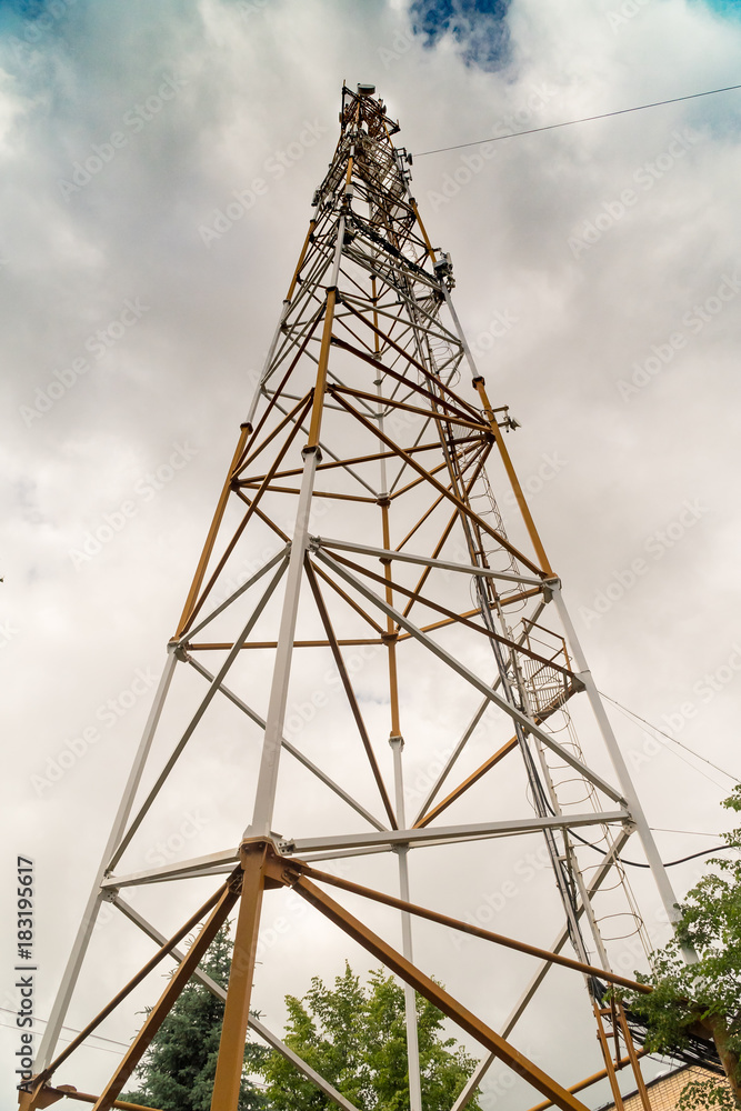 Communication base station. System complex transceiver equipment
