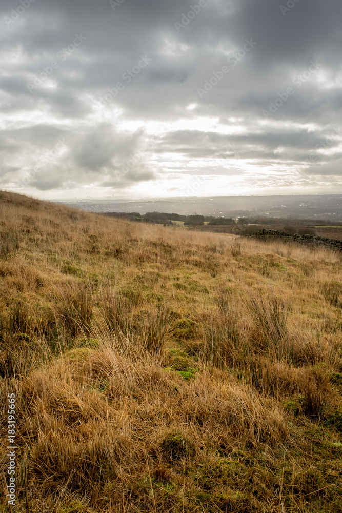 Nature scene of the Northern English moors Nature scene of the Northern English moors