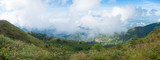Panorama view of Kew Mae Pan Nature Trail, Chiangmai, Thailand