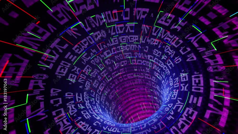 Video Background 1140: Traveling through a tunnel of abstract formula and grids (Loop). Video Background 1140: Traveling through a tunnel of abstract formula and grids (Loop).