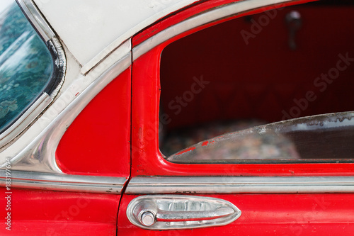 Vintage car detail