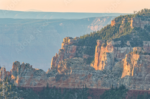 Scenic North Rim Grand Canyon Landscape © natureguy