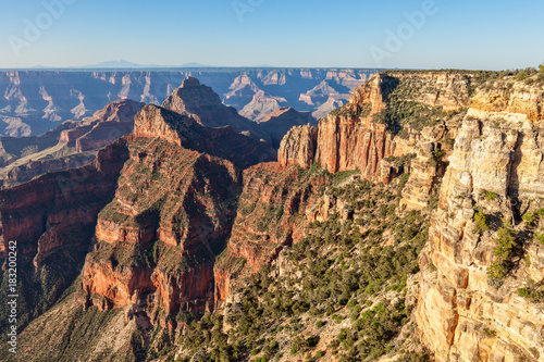 Scenic North Rim Grand Canyon Landscape