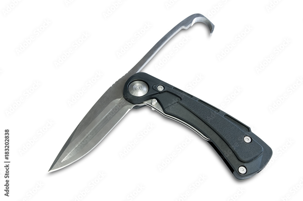 clasp hunting steel knife