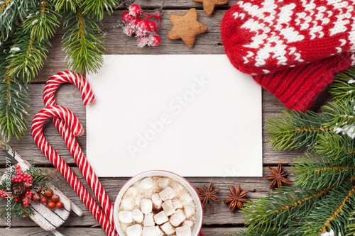 Fotografie Christmas greeting card