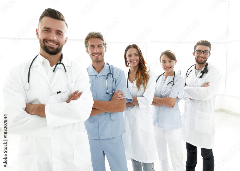 portrait of the leading members of the medical center portrait of the leading members of the medical center