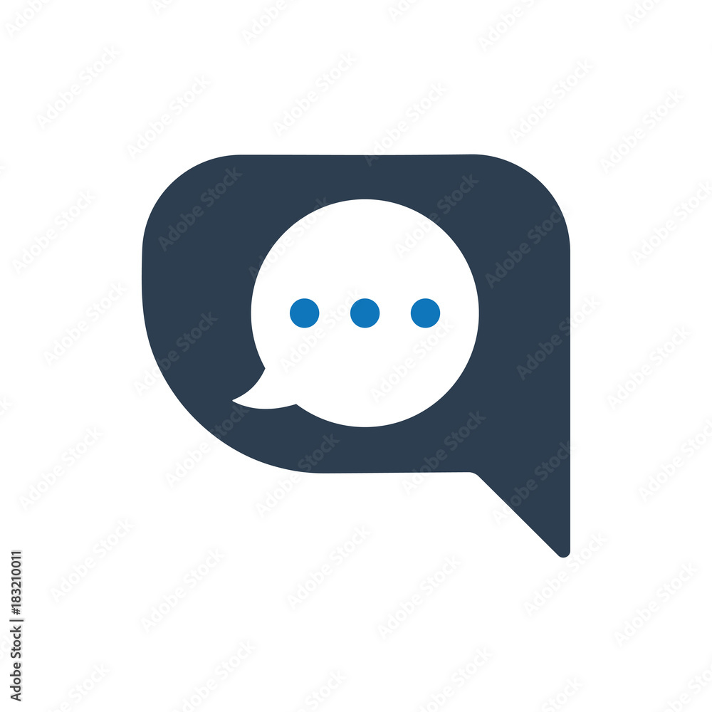 Conversation and Discussion Icon Conversation and Discussion Icon