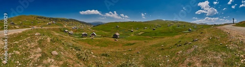 Landscape Panorama of Adjara region of Georgia