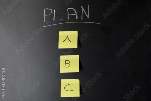 Plan A, B, or C
