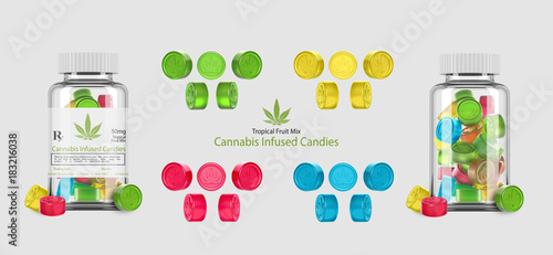 Cannabis Infused Candies - Weed Gummies