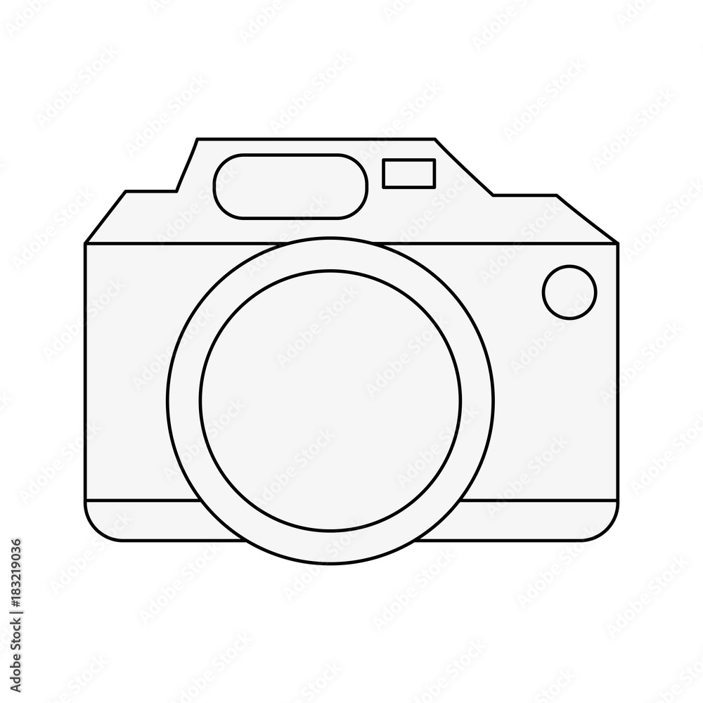 Classic photographic camera icon vector illustration graphic design Classic photographic camera icon vector illustration graphic design