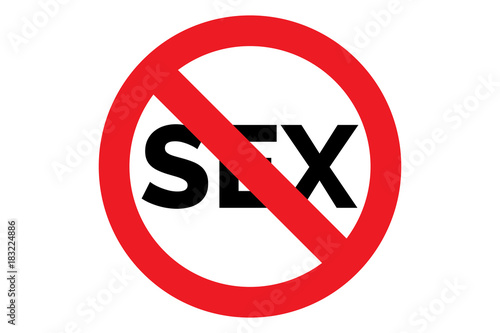 No sex sign