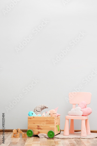 Children's room with light ...