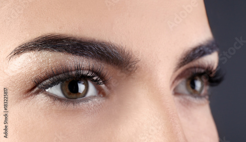 Beautiful young woman with ...