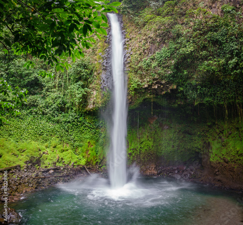 The La Fortuna Waterfall in Costa Rica