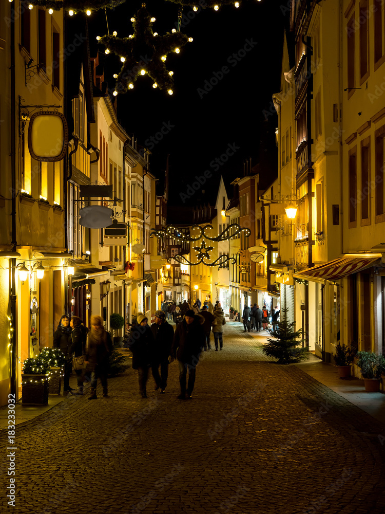Obraz premium Bernkastel-Kues Innenstadt, Römerstrasse