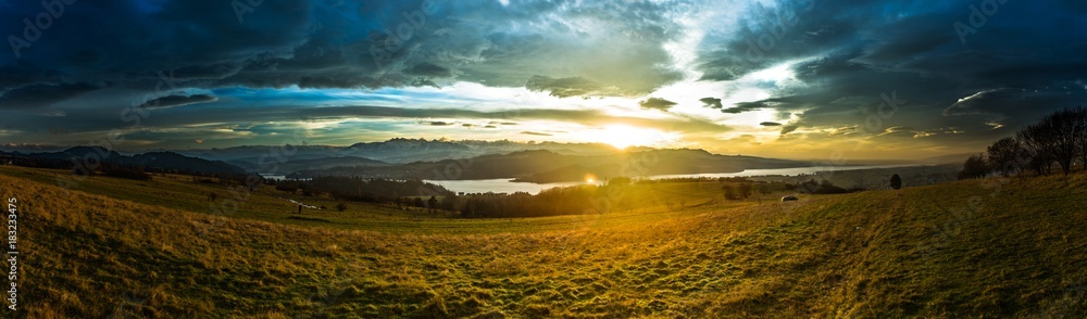 Mountain views of Central Europe. Mountain views of Central Europe.