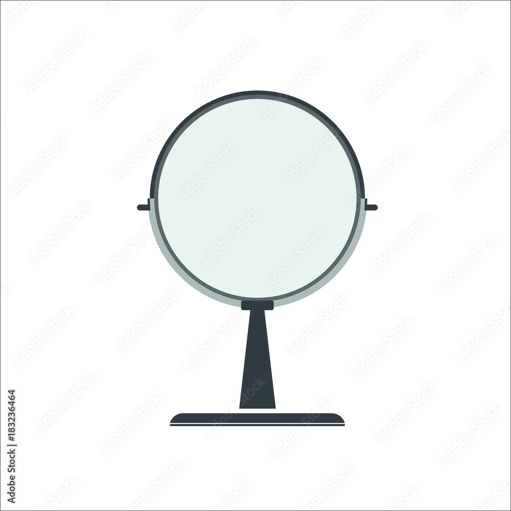 Mirror icon. Vector illustration Mirror icon. Vector illustration