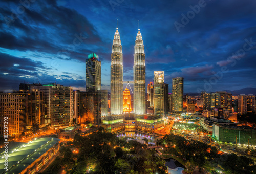Kuala Lumpur Skyline Malaysia photo