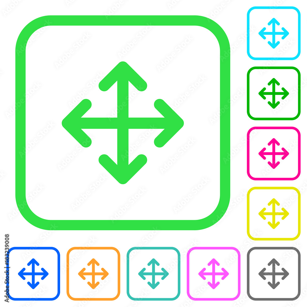 Move arrows vivid colored flat icons icons Move arrows vivid colored flat icons icons