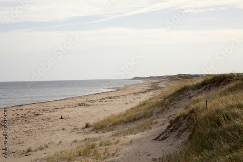 Dunes on coast of Prince Edwards Island