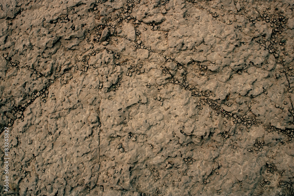 Volcanic Igneous Lava Pitted Rock