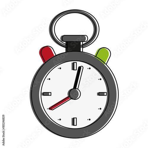 Classic sport chronometer icon vector illustration graphic design