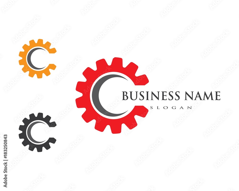 Gear Logo Template Gear Logo Template