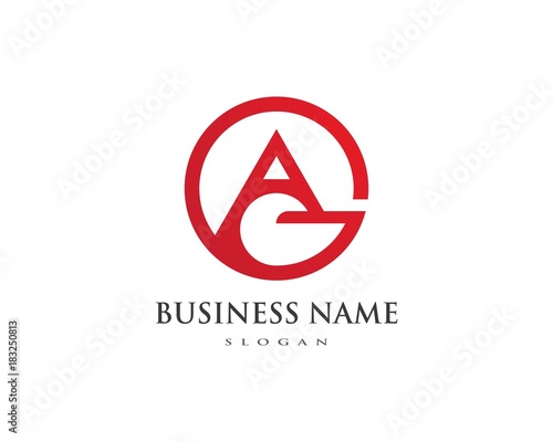 A Letter Logo Business