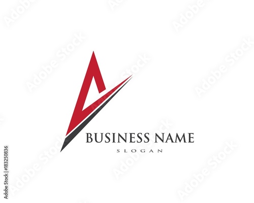 A Letter Logo Business