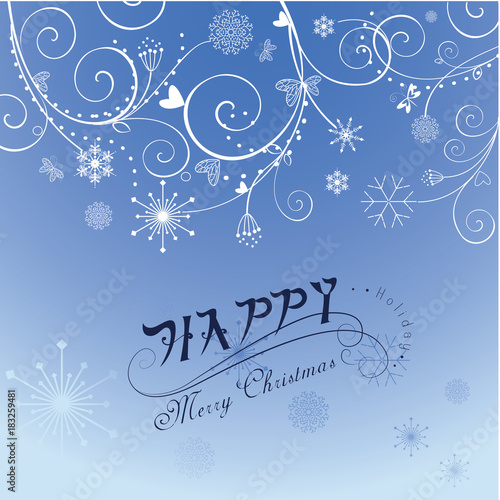 Christmas greeting card